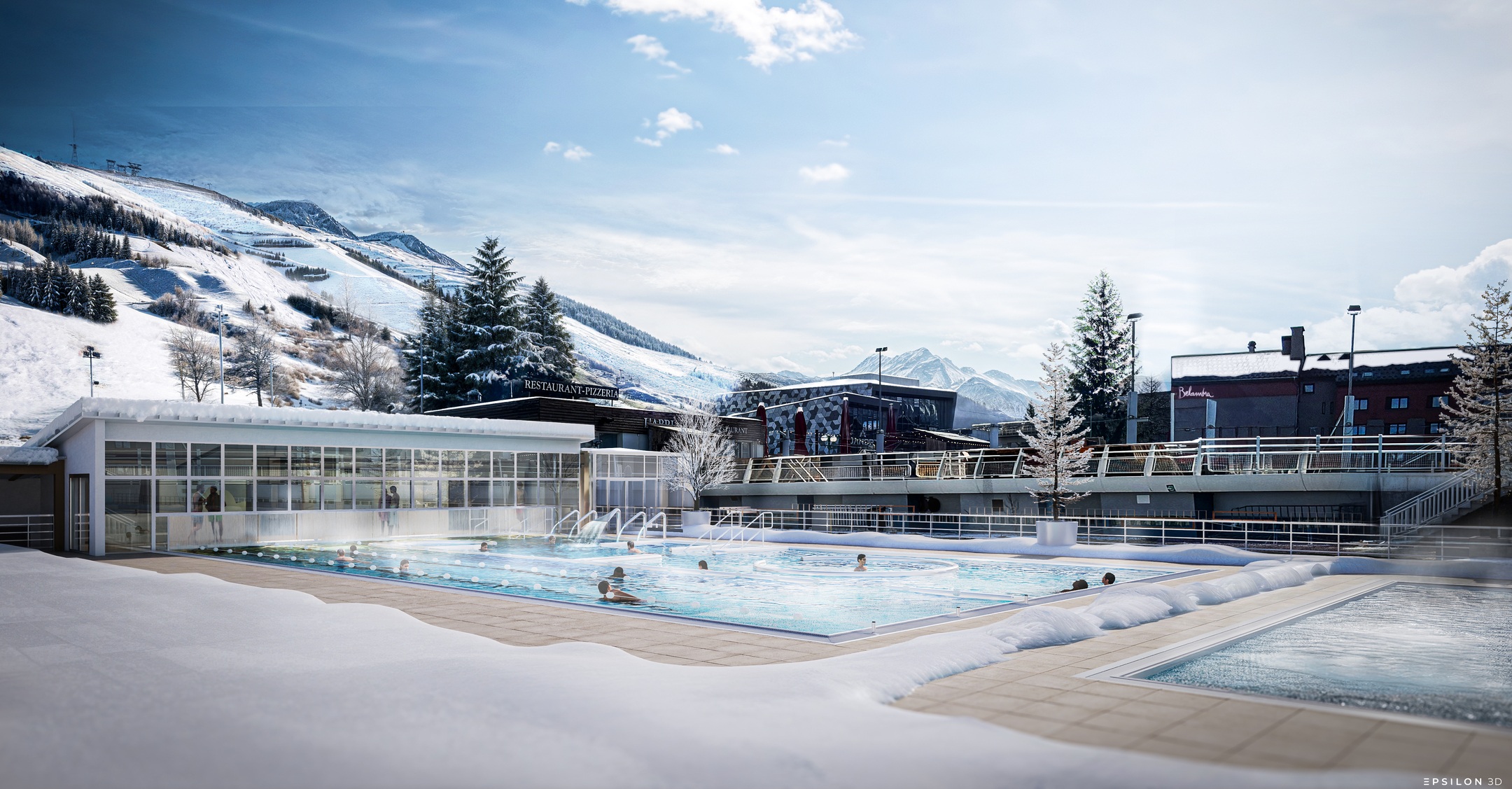 Piscine patinoire des Deux Alpes